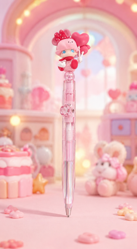 Aurora Balloon Minnie Gel Pen – Black Ink