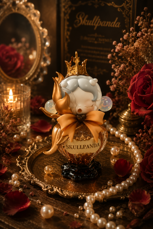 POP MART SKULLPANDA Flower's Four Acts Series Fragrance Spray, Blind Box