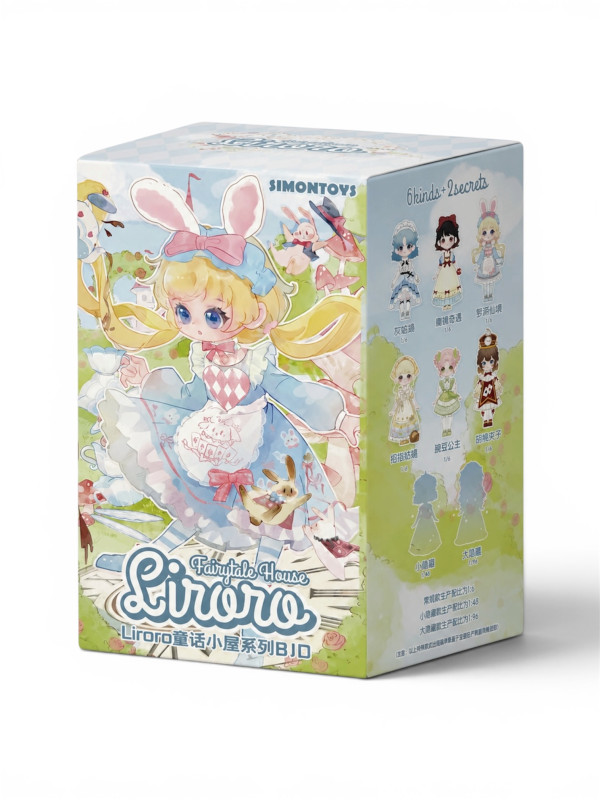 LIRORO Fairy Tale House Series Action Figures， Blind Box