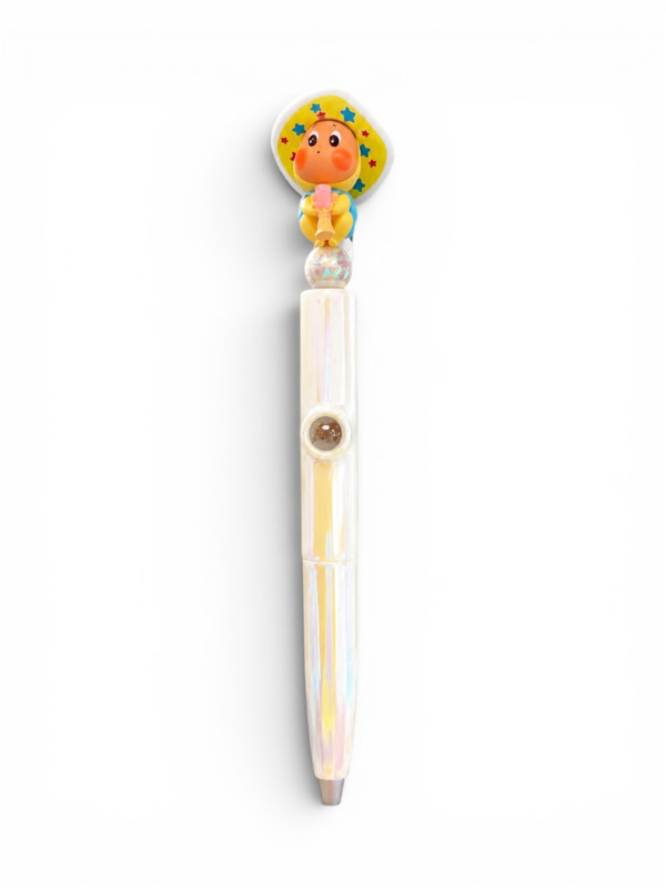 Aurora White Witch Gel Pen – Black Ink