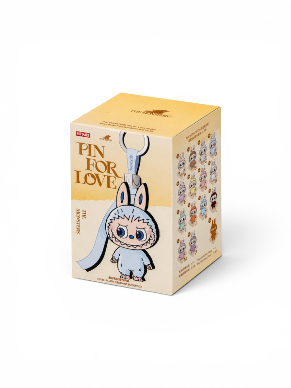 THE MONSTERS Pin for Love series-Vinyl Plush Pendant, Blind Box