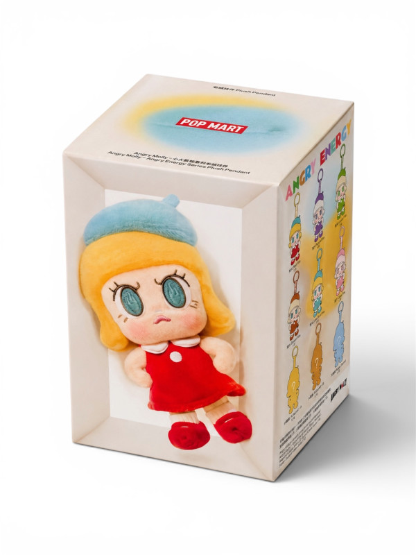 Angry Molly - Angry Energy Series Plush Pendant, Blind Box