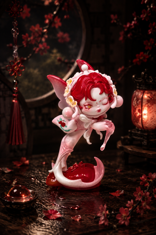 SKULLPANDA Petals In Four Acts Series Figure