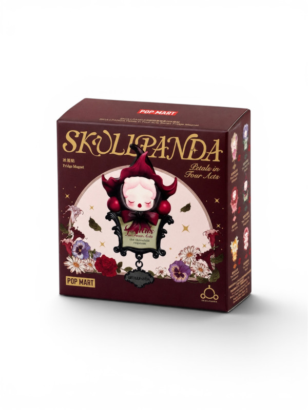 SKULLPANDA Flower Four-Act Series Fridge Magnets