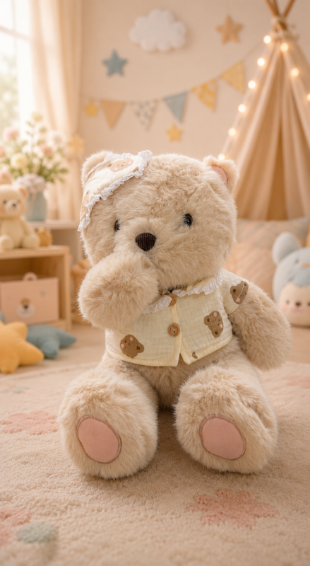 Cute Teddy Bear Plush – 45 cm