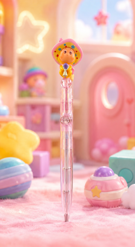 Aurora Pink Witch Gel Pen – Black Ink