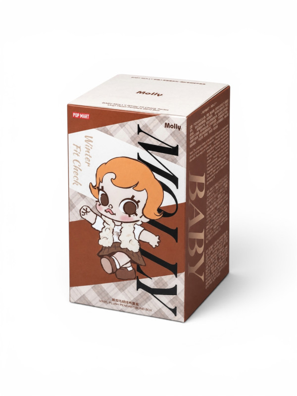 Baby Molly's Winter Fit Cheek- Vinyl Plush Pendant Blind Box